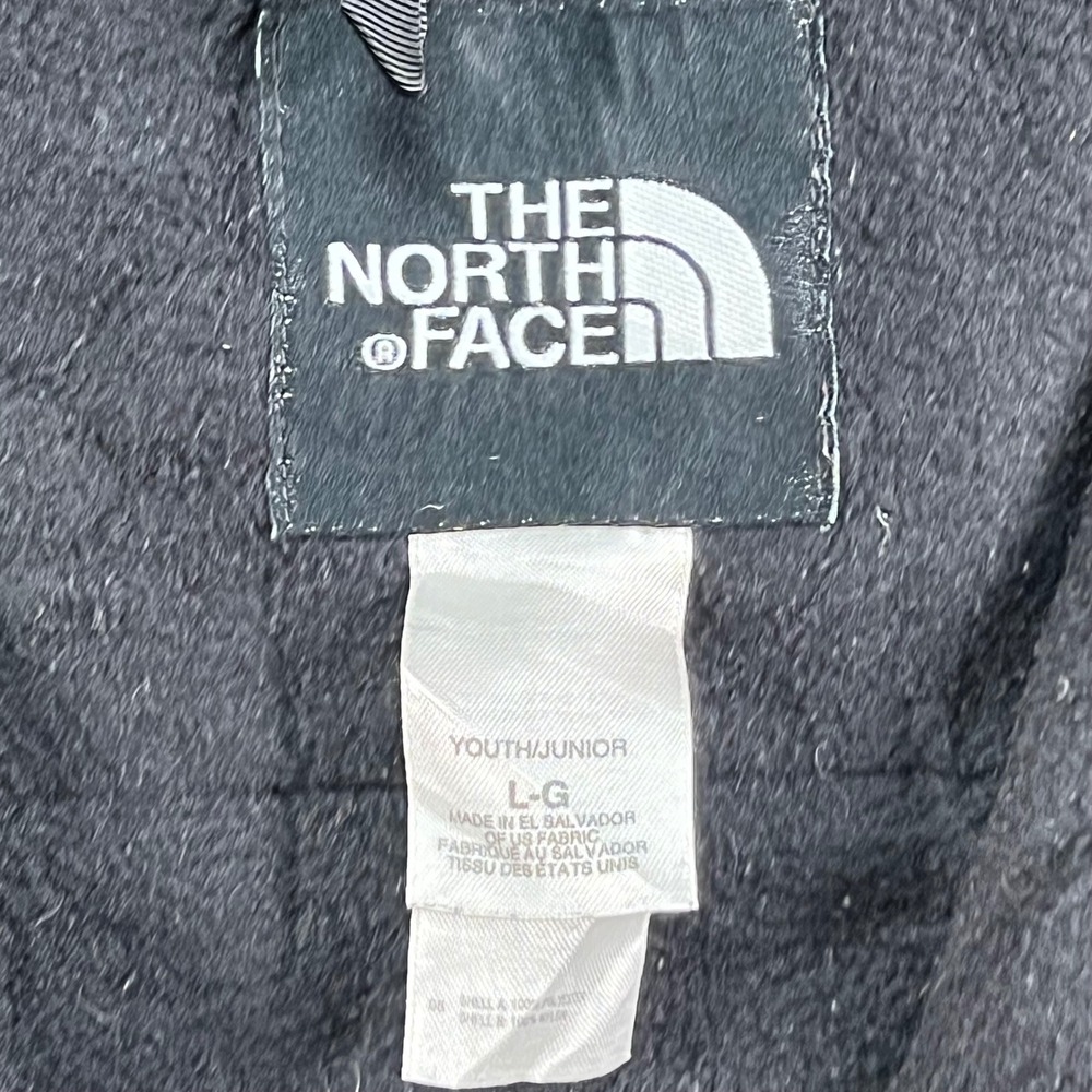 The North Face Denali Polartec Fleece Jacket Black Youth Large Boys - Picture 2 of 7